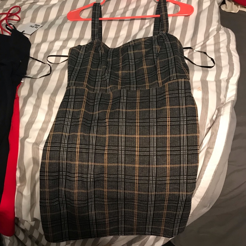 Never worn plaid dress